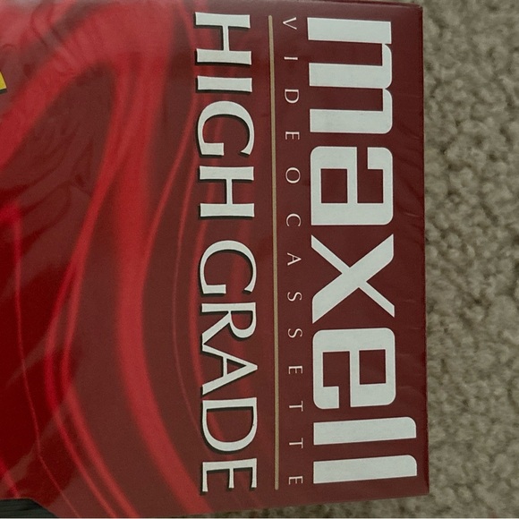 Maxwell VHS cassette high grade recordable tape 6 hours/ T-120 New - Picture 10 of 10
